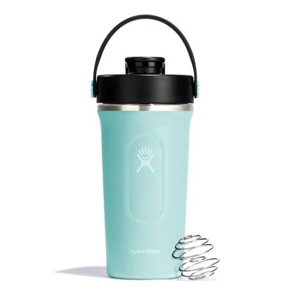 HYDRO FLASK 24 OZ INSULATED SHAKER BOTTLE – STAINLESS STEEL, DEW BLUE, LEAKPROOF - Picture 7 of 12